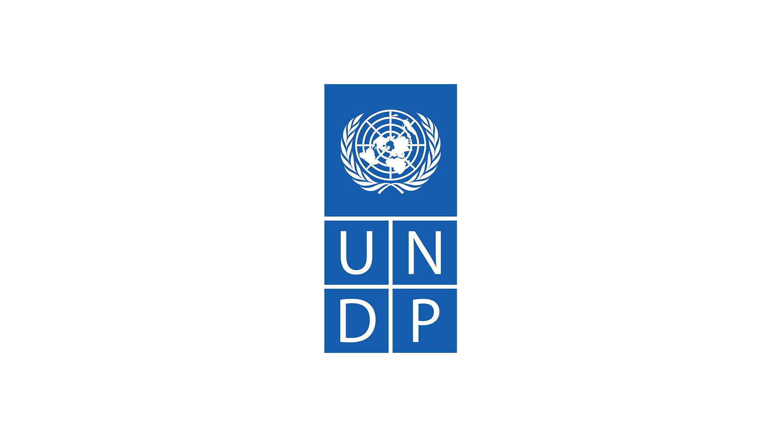 The official logo of the United Nations Development Programme (UNDP), featuring the UN emblem above the letters U, N, D, P in blue squares.